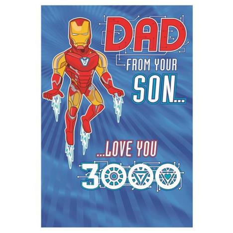 Dad From Your Son Iron Man Father's Day Card £2.50